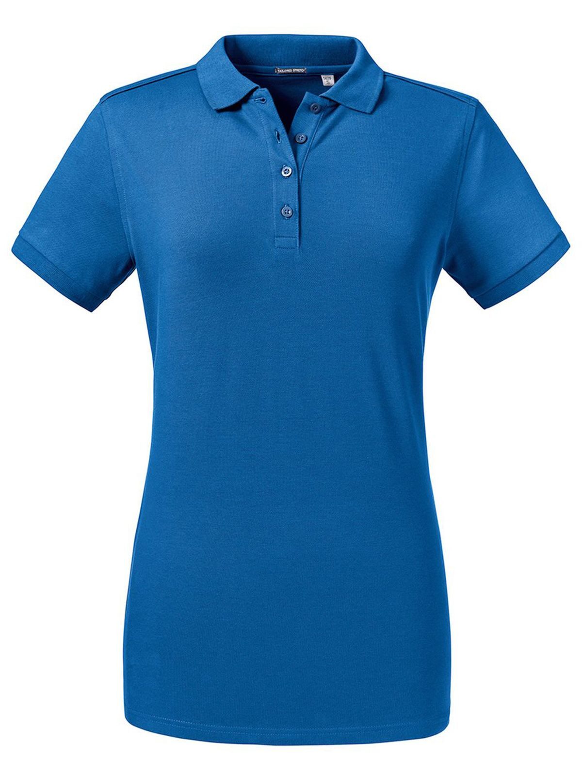 Polo feminino de alfaiataria com elastano - BH - Realeza Brilhante