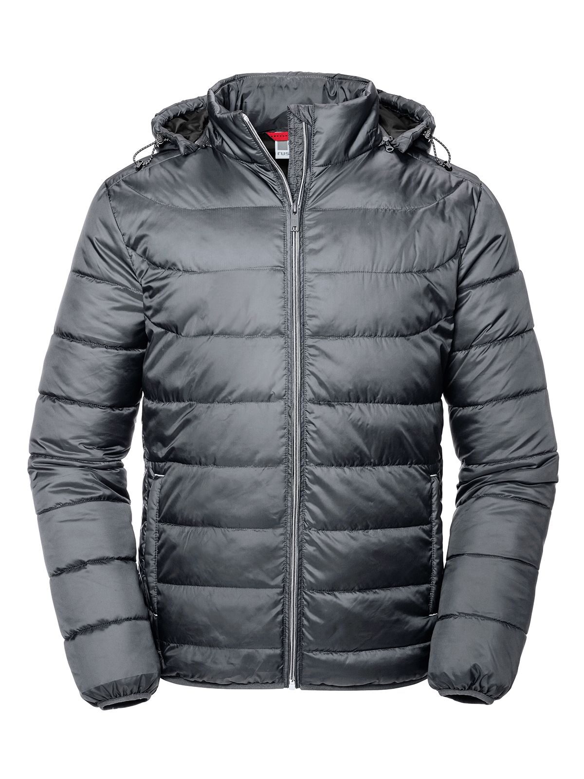 Jaqueta masculina com capuz Nano - IR - Cinza Ferro