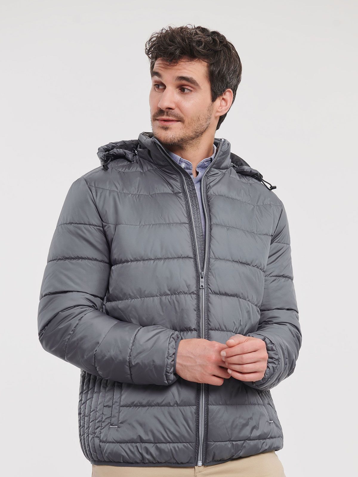 Jaqueta masculina com capuz Nano