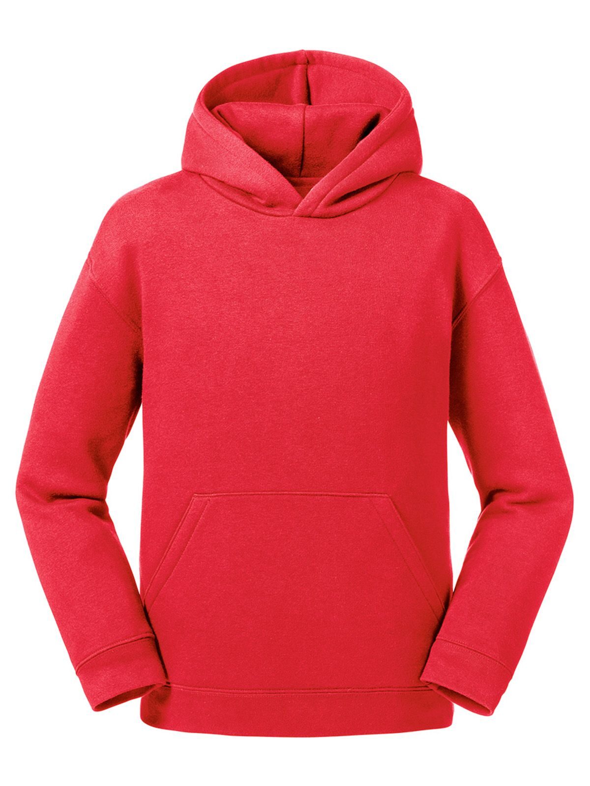 Moletom infantil autêntico com capuz - CR - Vermelho clássico