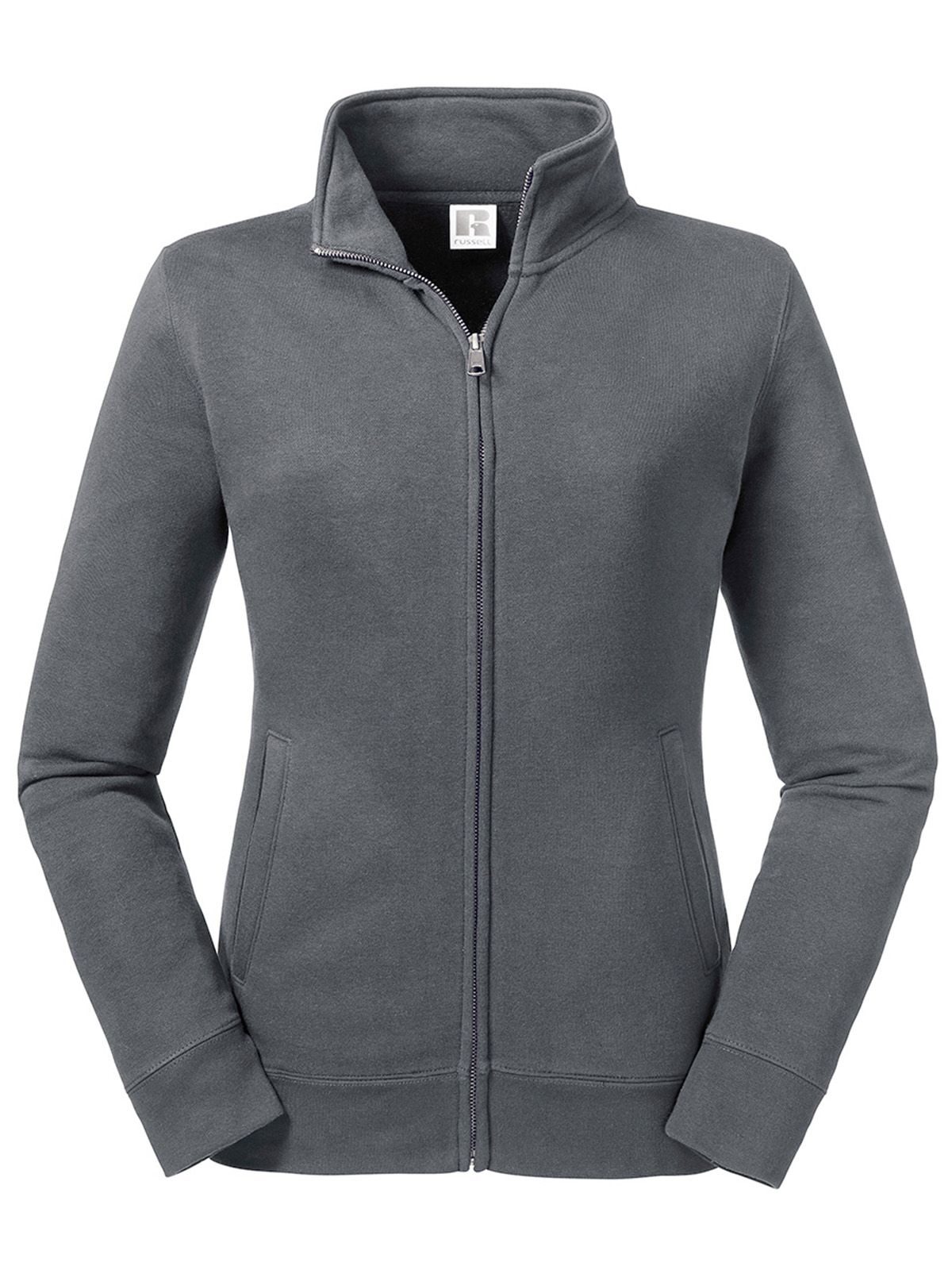 Jaqueta de moletom feminina autêntica - CG - Convoy Grey