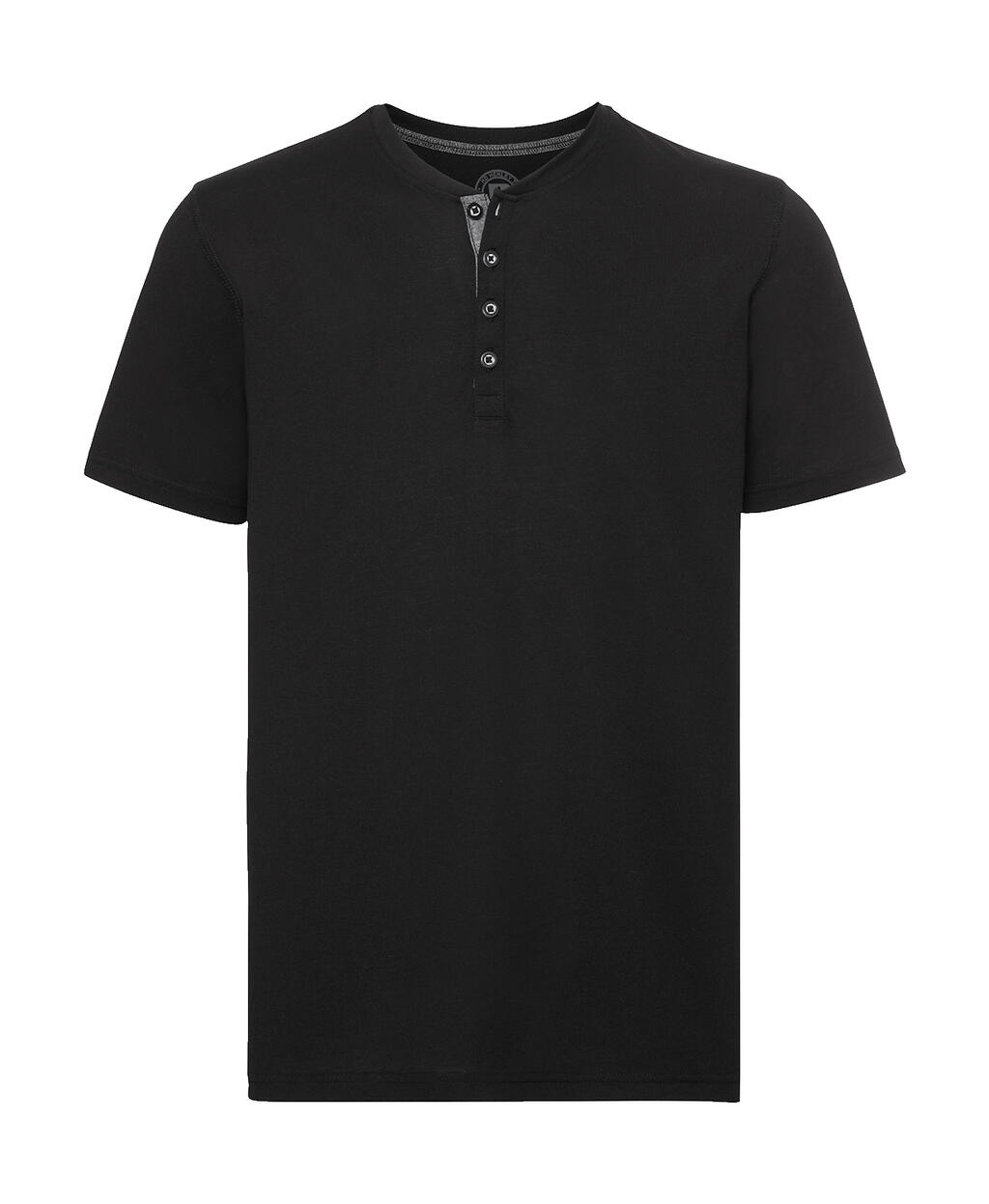 Camiseta Henley HD - 36 - Preto