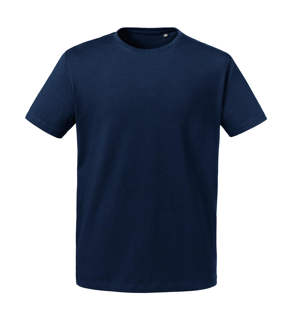 Camiseta masculina de tecido orgânico puro e pesado - FN - Marinha Francesa