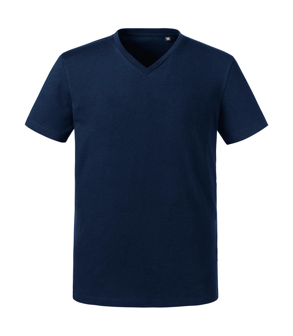 Camiseta masculina Pure Organic com decote em V - FN - Marinha Francesa