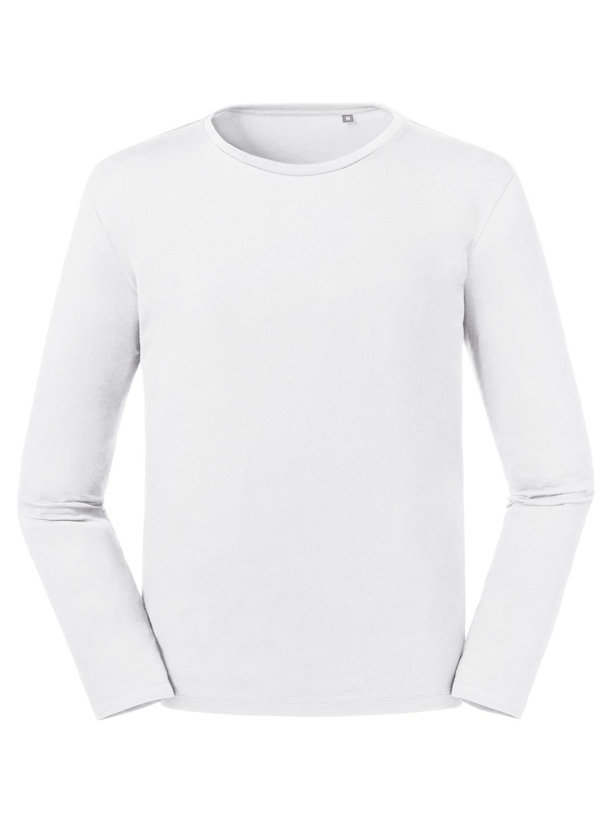 Camiseta masculina de manga comprida Pure Organic (NOVA) - 30 - Branco