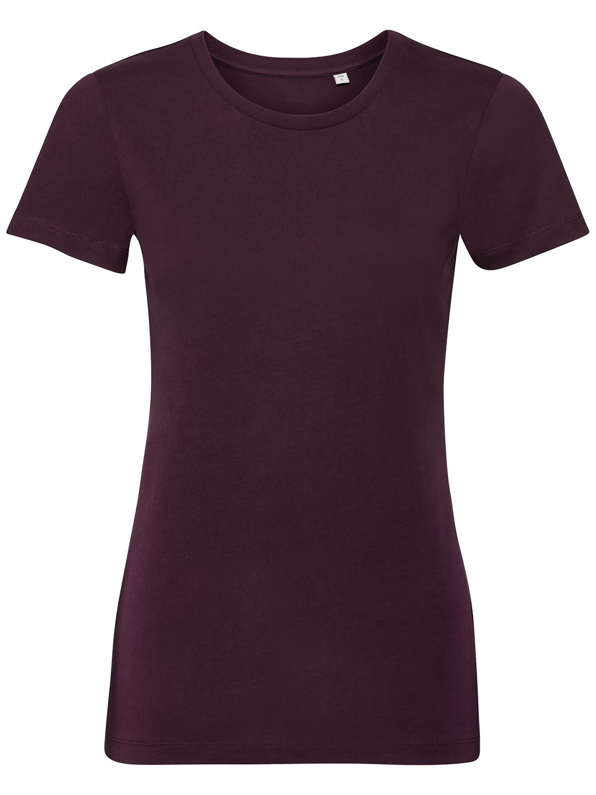 Camiseta feminina Pure Organic - BUR - Borgonha