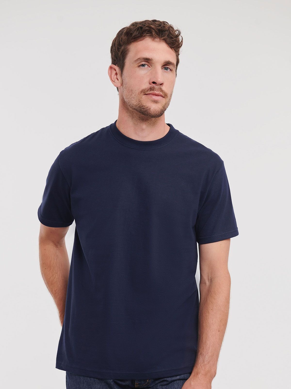 Camiseta autêntica de peso pesado