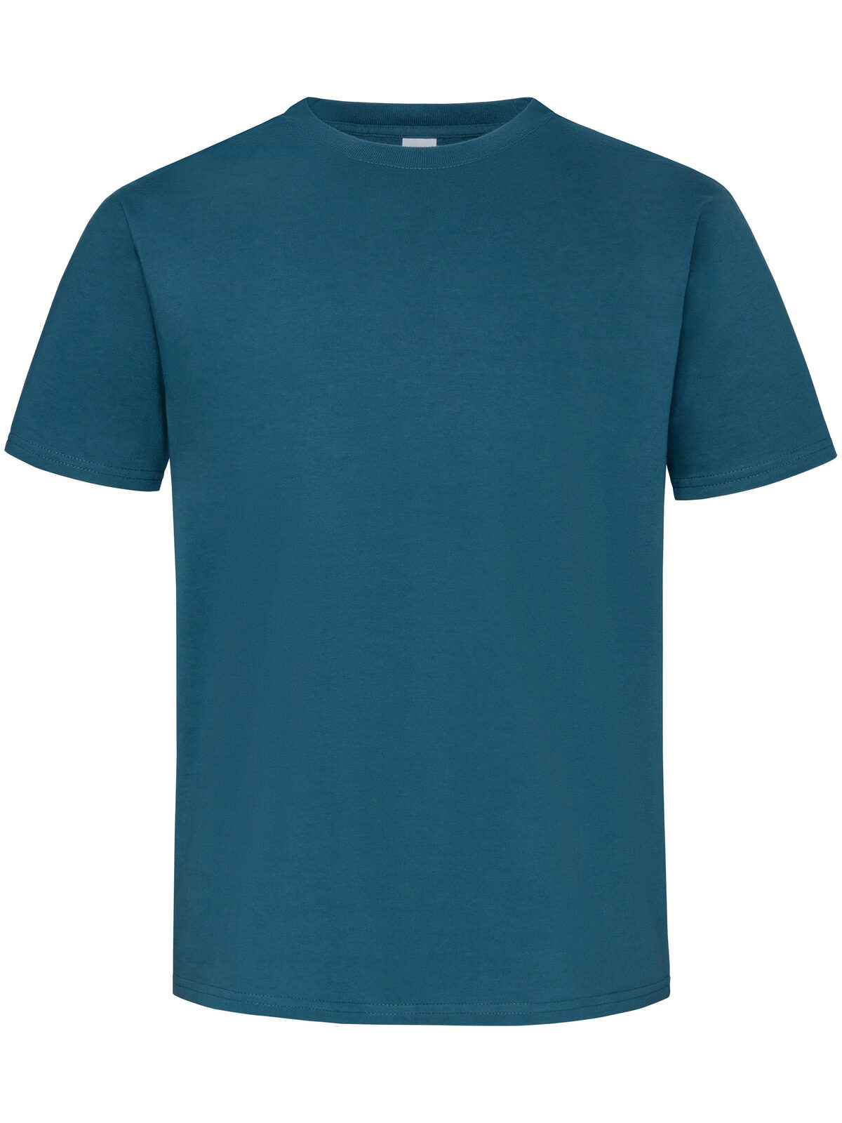 Camiseta autêntica de peso pesado - PB - Azul petróleo