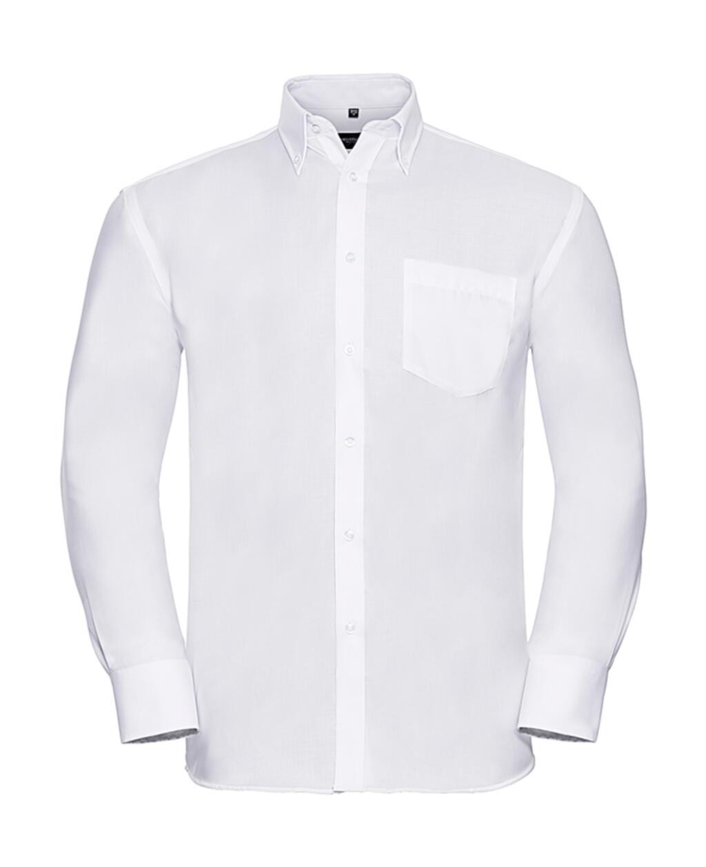 Camisa masculina clássica de manga comprida Ultimate sem necessidade de passar - 000 - Branco