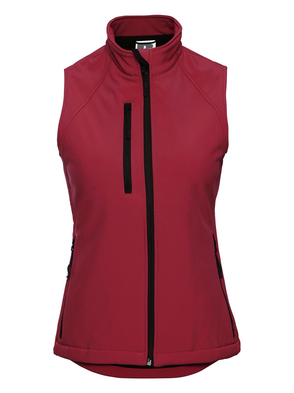 Colete Softshell Feminino - CR - Vermelho clássico