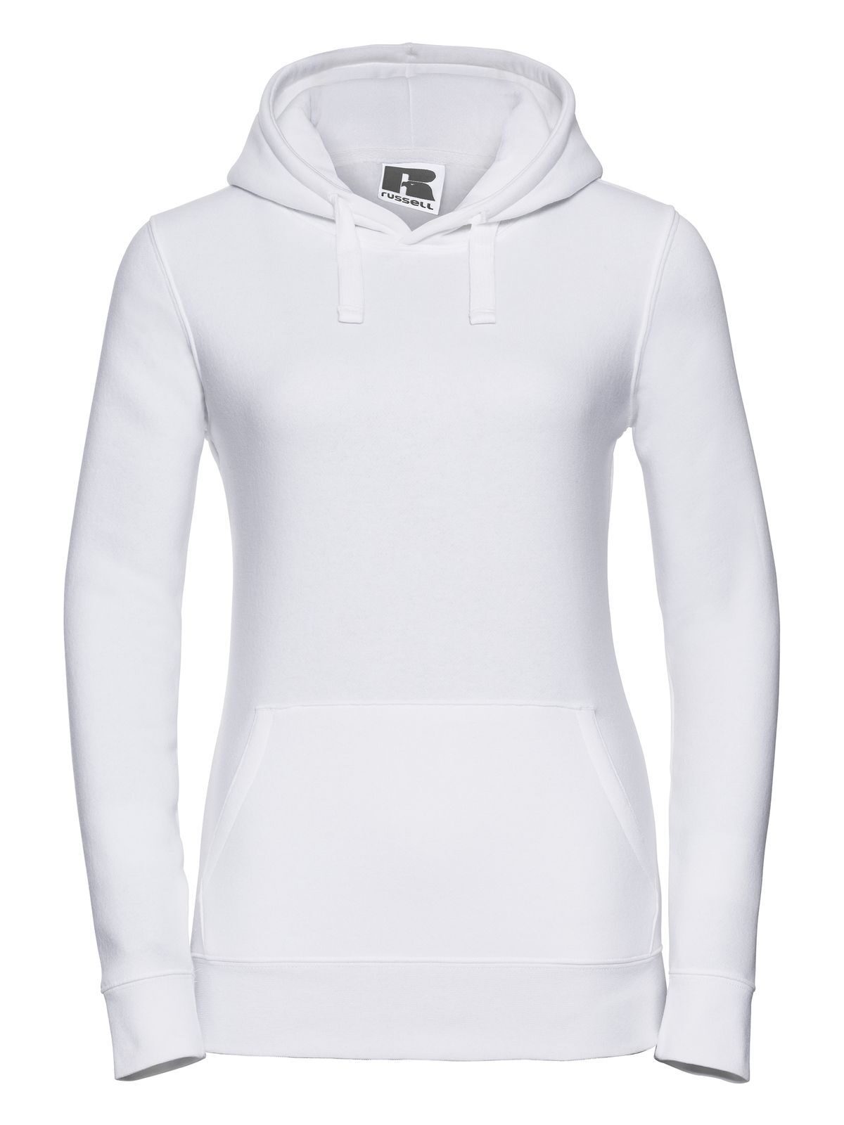 Moletom com capuz feminino autêntico - 30 - Branco