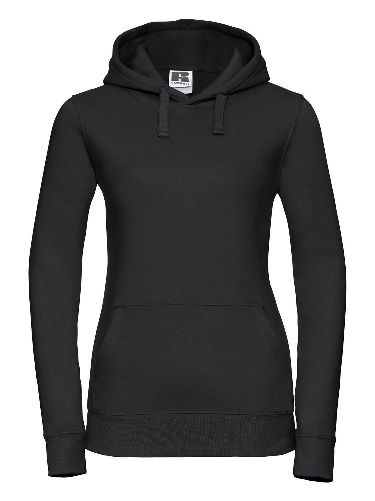 Moletom com capuz feminino autêntico - 36 - Preto