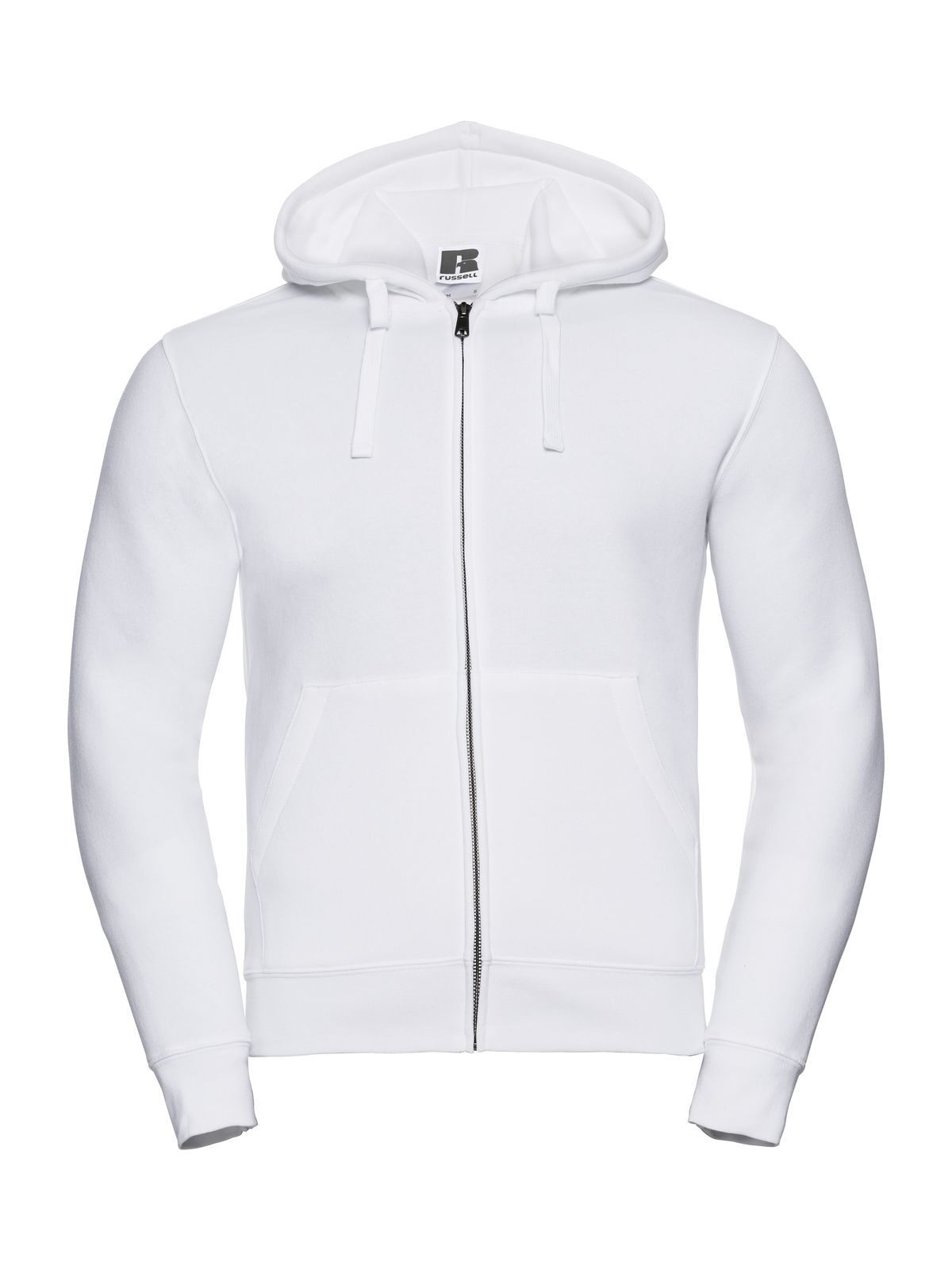 Jaqueta masculina autêntica com capuz e zíper - 30 - Branco
