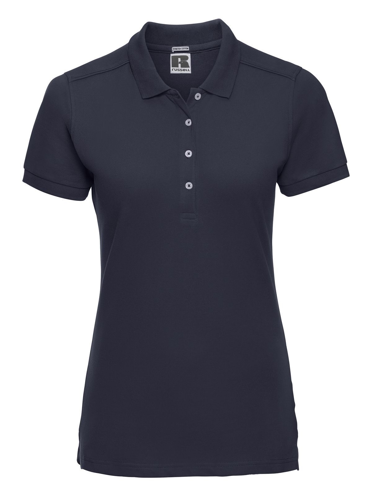 Polo feminino ajustado e elástico - FN - Marinha Francesa