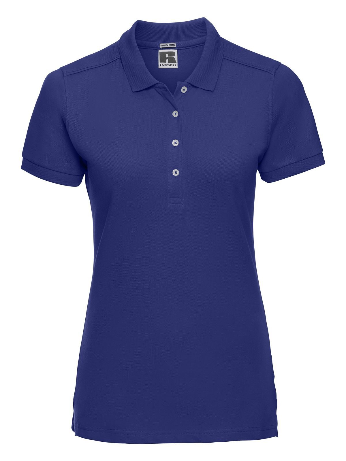 Polo feminino ajustado e elástico - BH - Realeza Brilhante