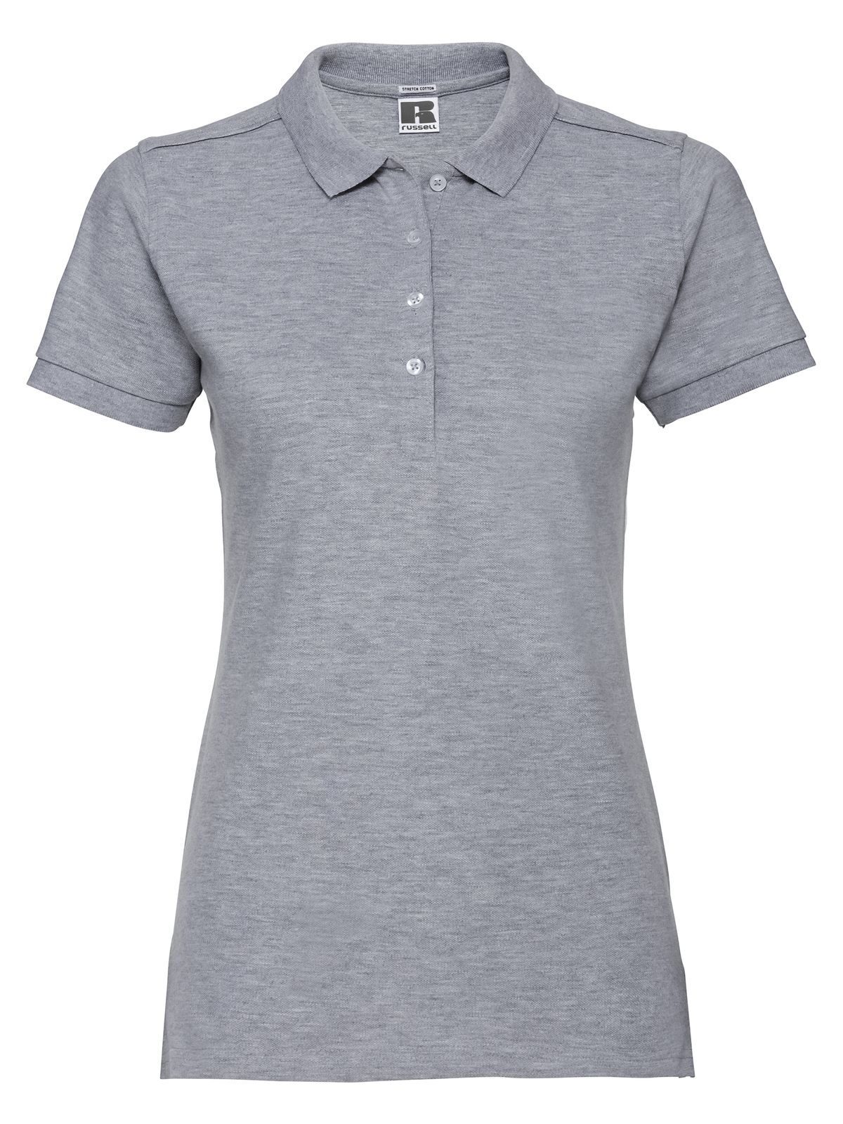 Polo feminino ajustado e elástico - LX - Oxford Leve