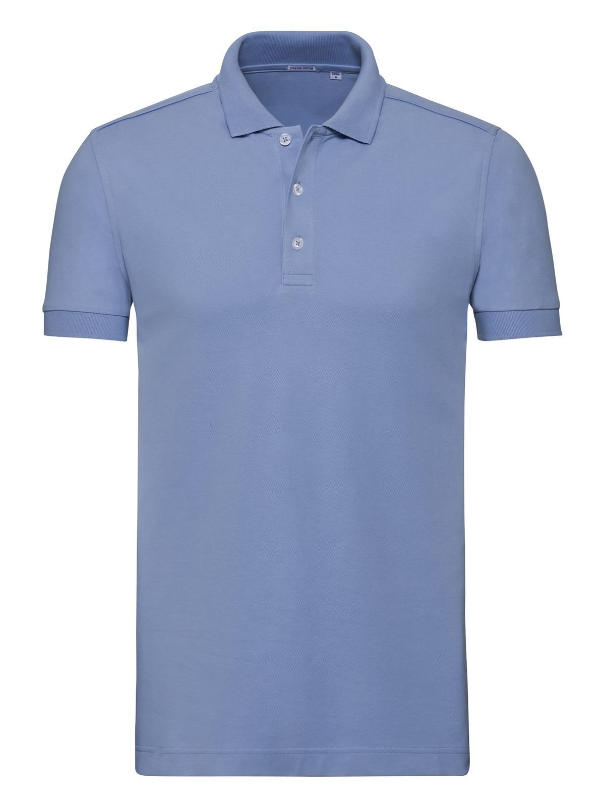 Polo masculina ajustada e elástica - SC - Céu