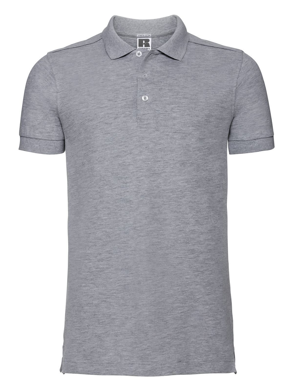 Polo masculina ajustada e elástica - LX - Oxford Leve