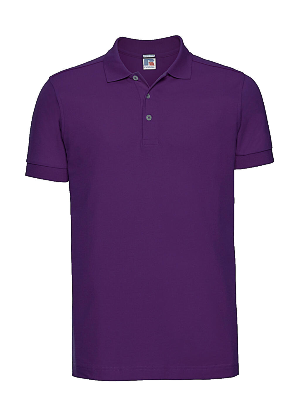 Polo masculina ajustada e elástica - Ultra Roxo