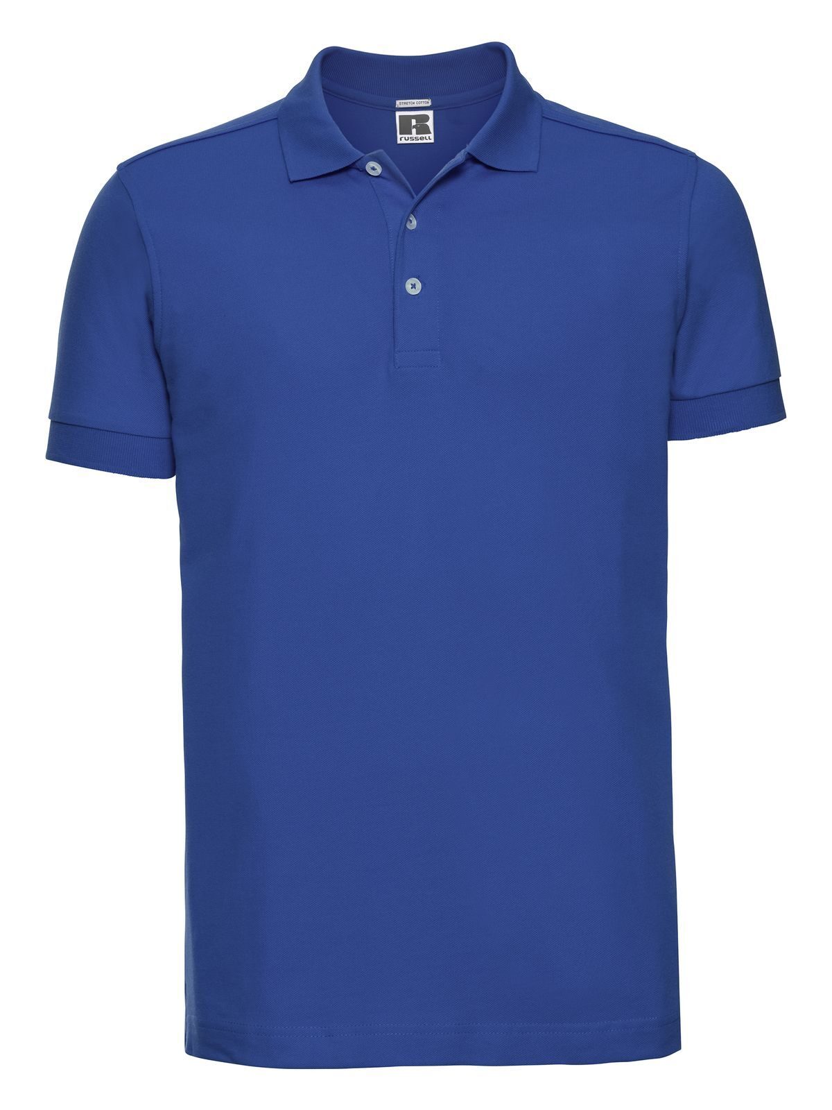 Polo masculina ajustada e elástica - ZU - Azul Celeste