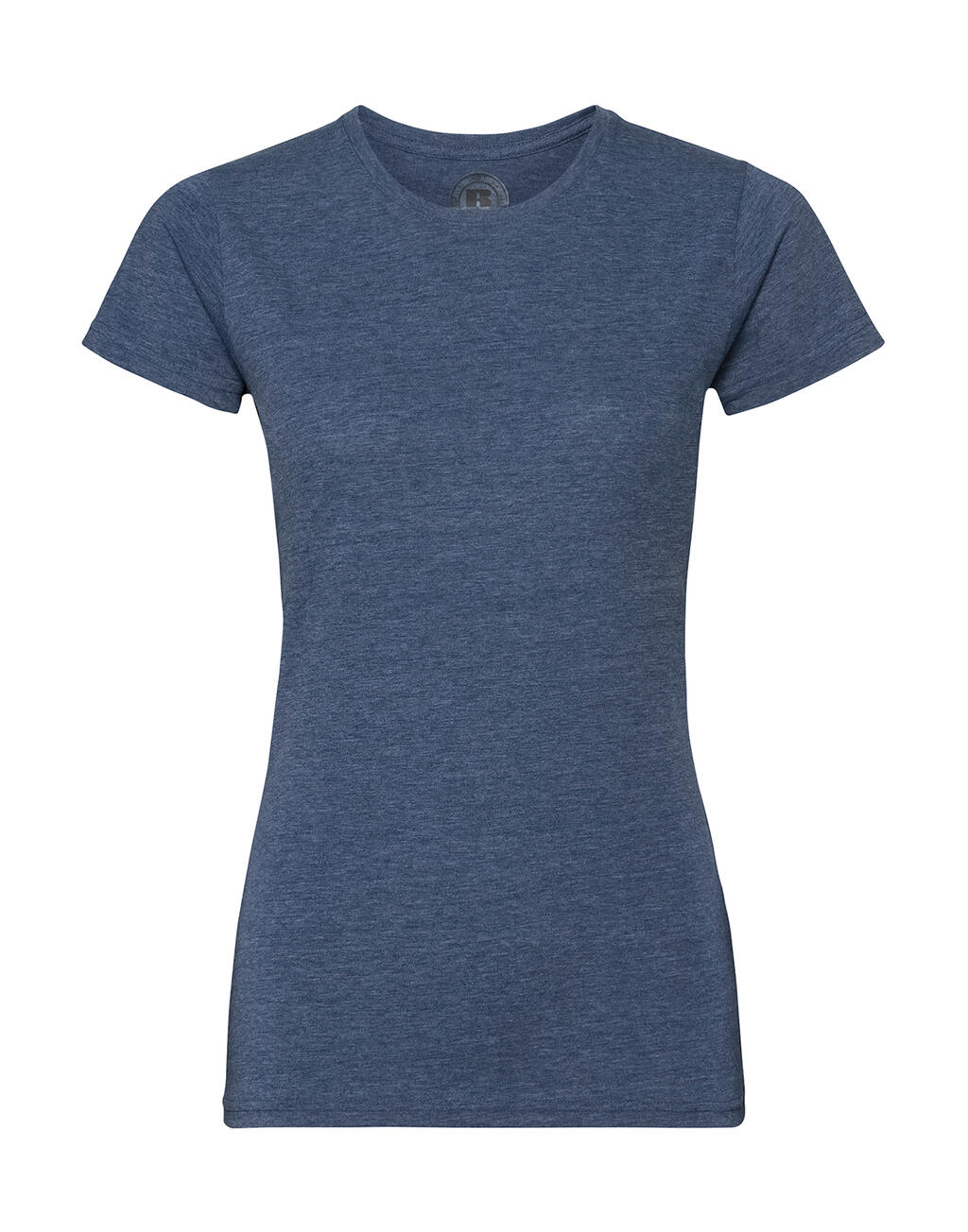 Camiseta feminina HD - N9 - Azul Marinho Brilhante Mesclado
