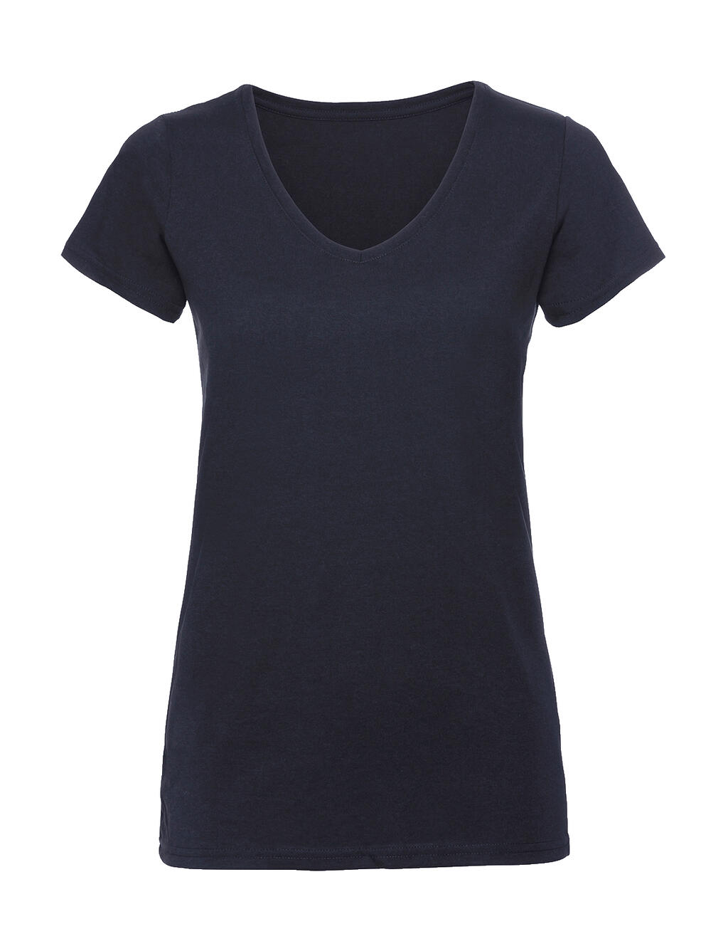 Camiseta feminina HD com decote em V - FN - Marinha Francesa