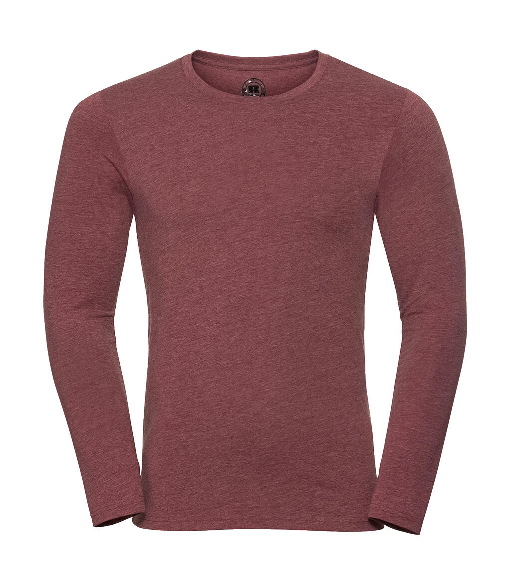 Camiseta masculina de manga comprida HD - MM - Marrom Marrom