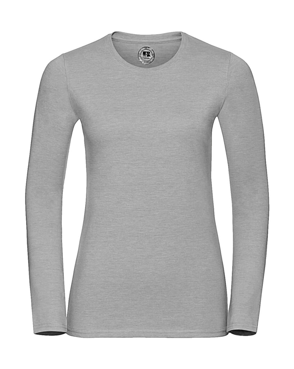 Camiseta feminina de manga comprida HD - S7 - Marga prateada
