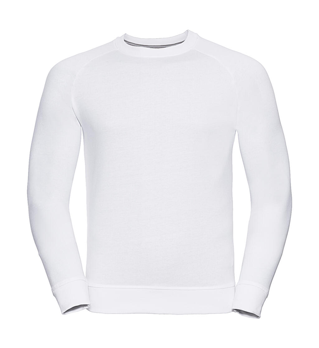 Moletom Raglan HD Masculino em Tecido French Terry - 30 - Branco