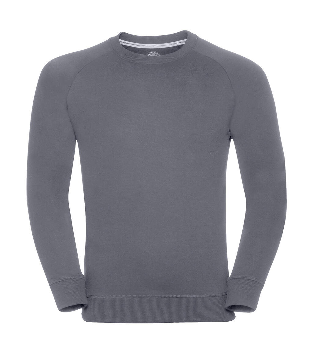 Moletom Raglan HD Masculino em Tecido French Terry - CG - Convoy Grey