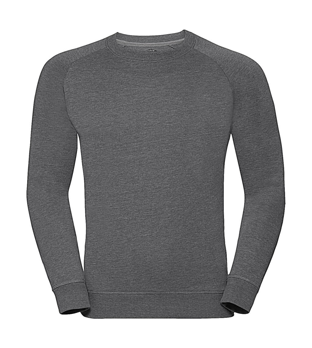 Moletom Raglan HD Masculino em Tecido French Terry - GY - Marga Cinza