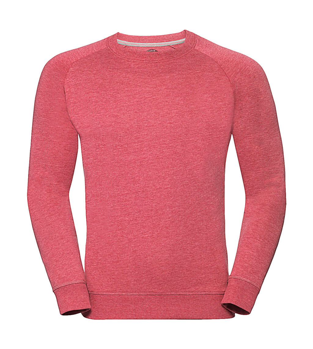 Moletom Raglan HD Masculino em Tecido French Terry - RM - Marga Vermelha