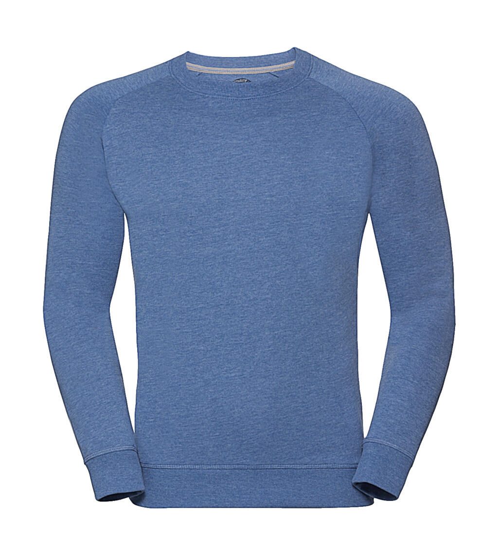 Moletom Raglan HD Masculino em Tecido French Terry - M3 - Azul Marl
