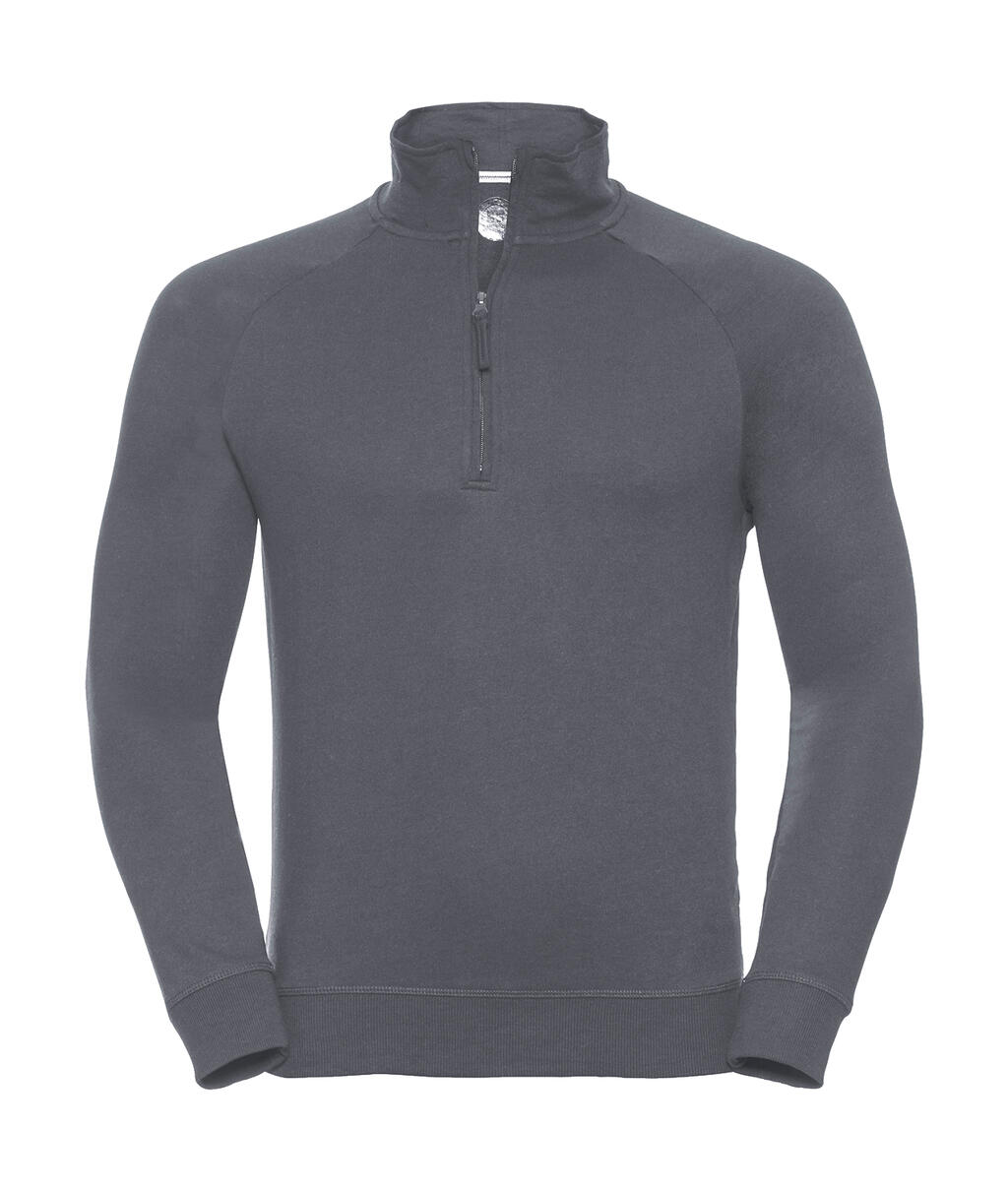 Moletom masculino HD French Terry com zíper 1/4 - CG - Convoy Grey