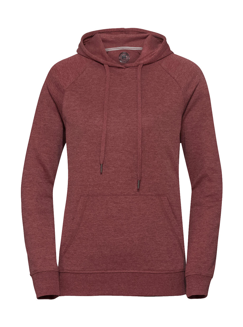 Moletom feminino HD French Terry com capuz - MM - Marrom Marrom