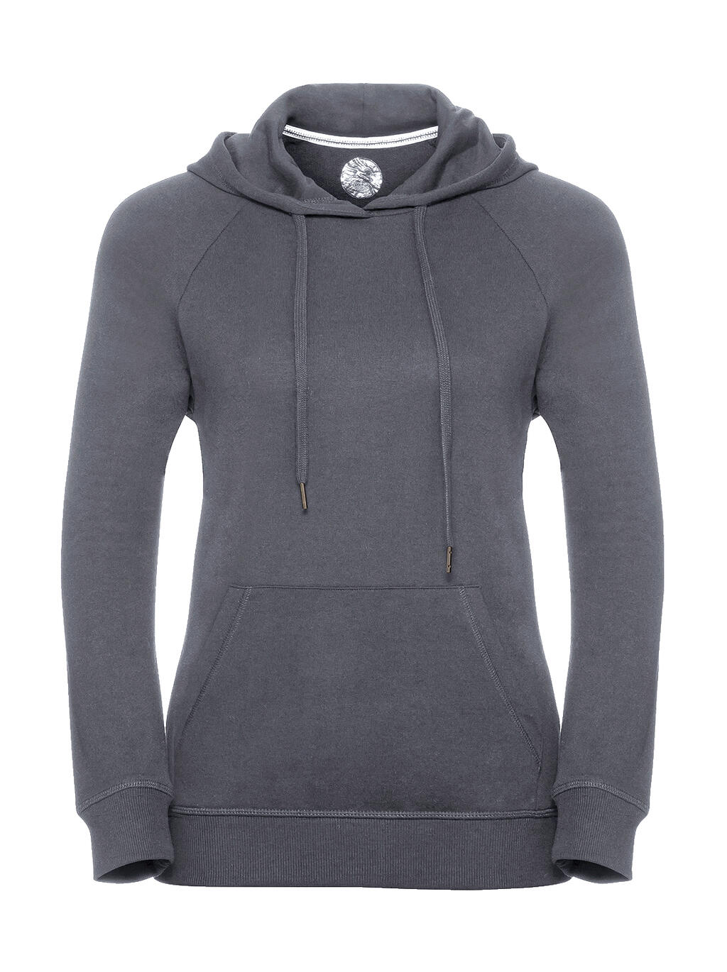 Moletom feminino HD French Terry com capuz - CG - Convoy Grey