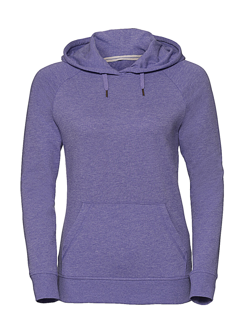 Moletom feminino HD French Terry com capuz - PZ - Marrom Roxo
