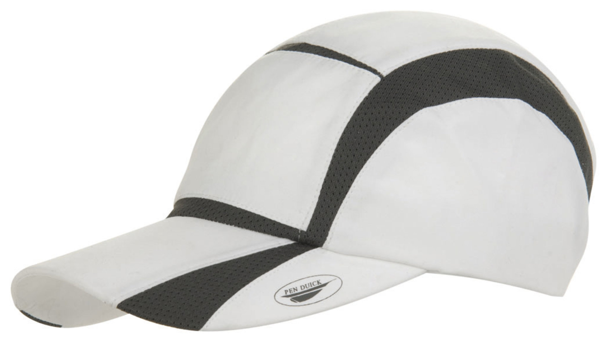 Boné esportivo - WH - Branco/Titânio