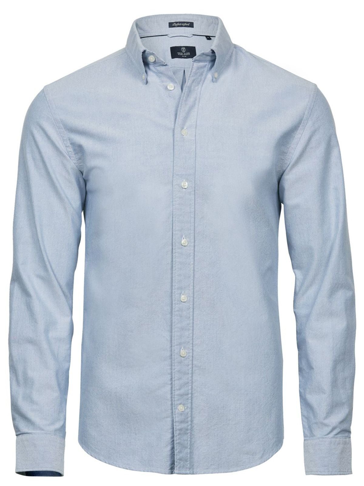 Camisa Oxford Masculina Perfeita - Azul claro