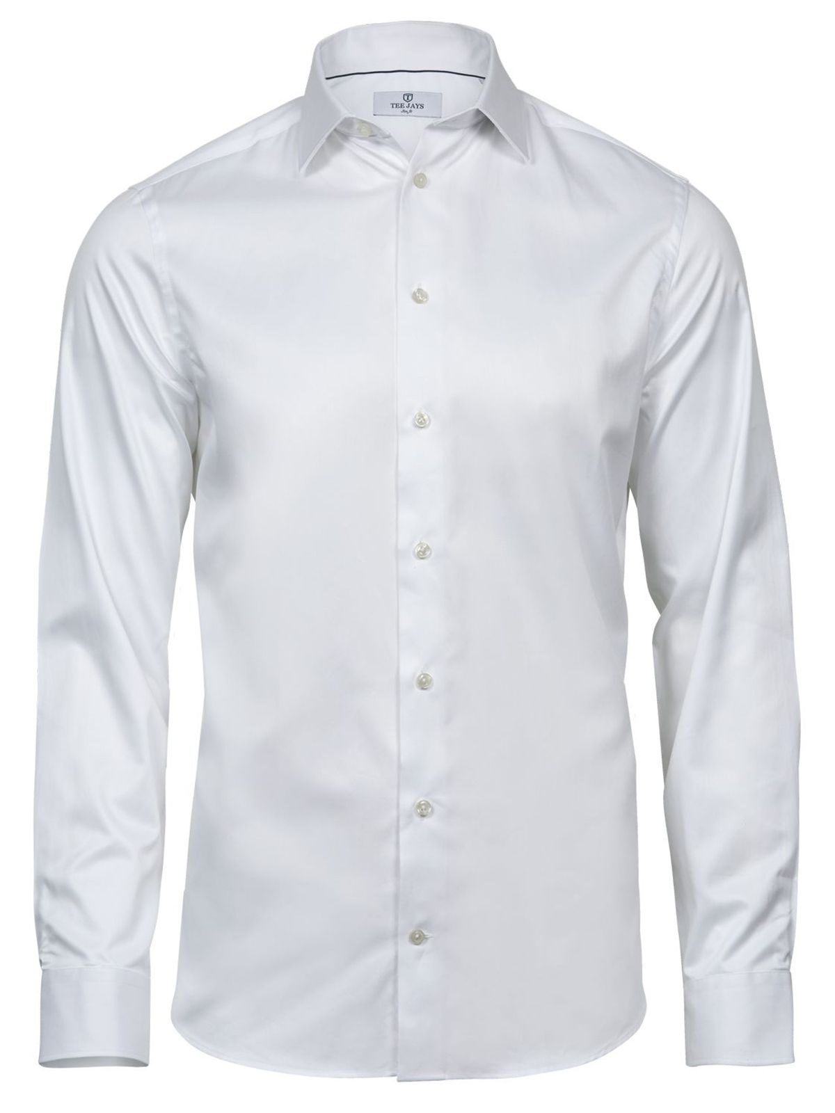 Camisa de luxo Slim Fit - WHT - Branco