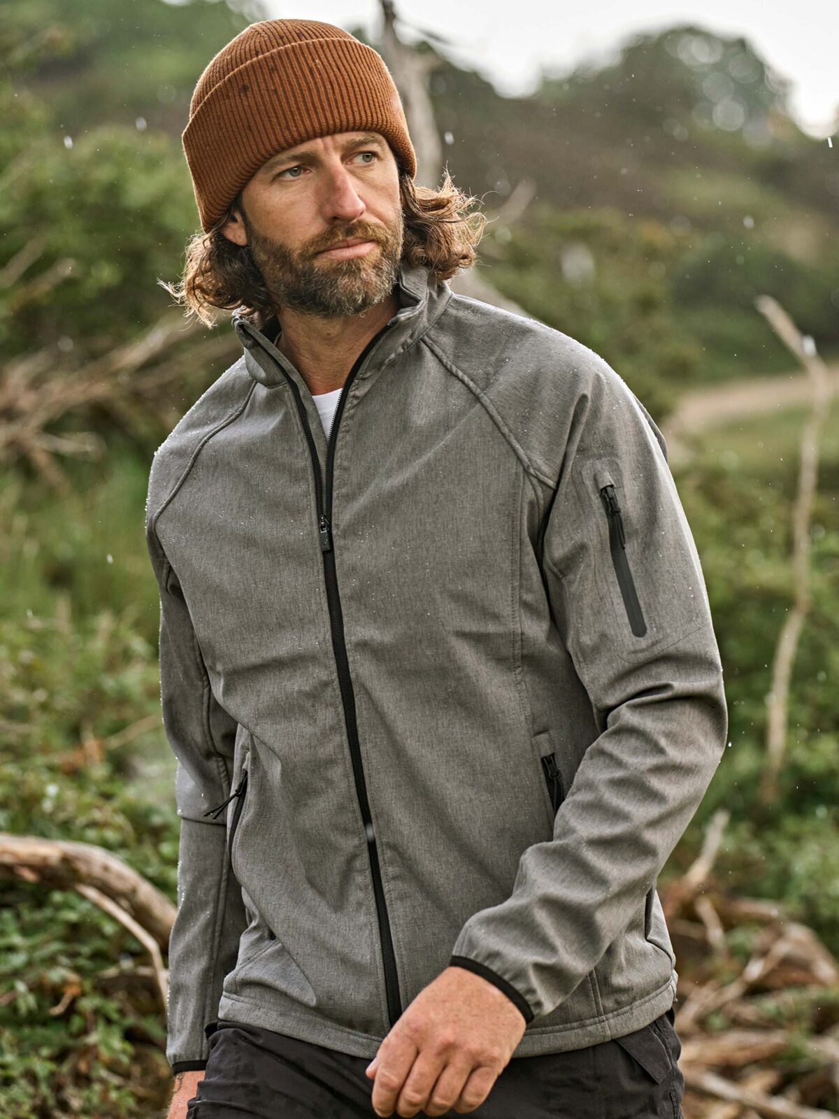 Jaqueta Softshell Masculina Leve de Alto Desempenho