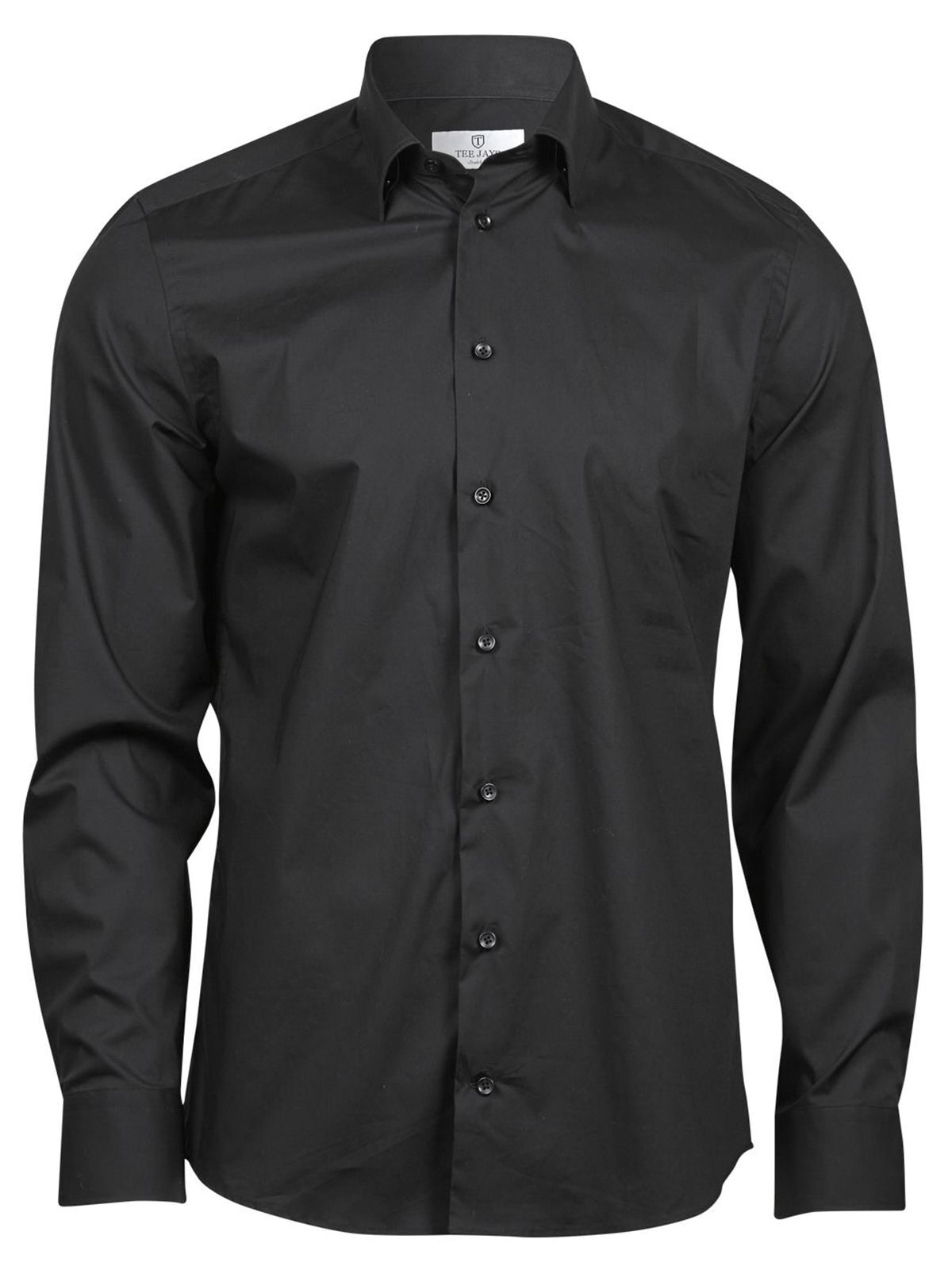 Camisa de luxo elástica - BLK - Preto