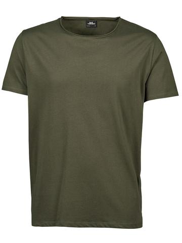Camiseta Raw Edge - Azeitona