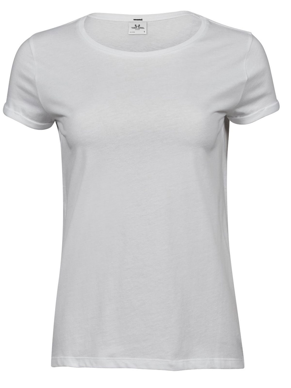 Camiseta feminina dobrável - WHT - Branco