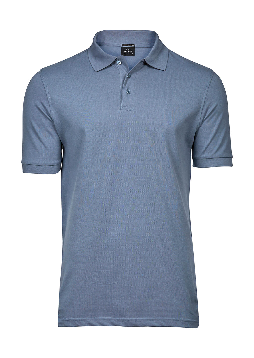 Polo de luxo elástica para homem - Pedra de sílex
