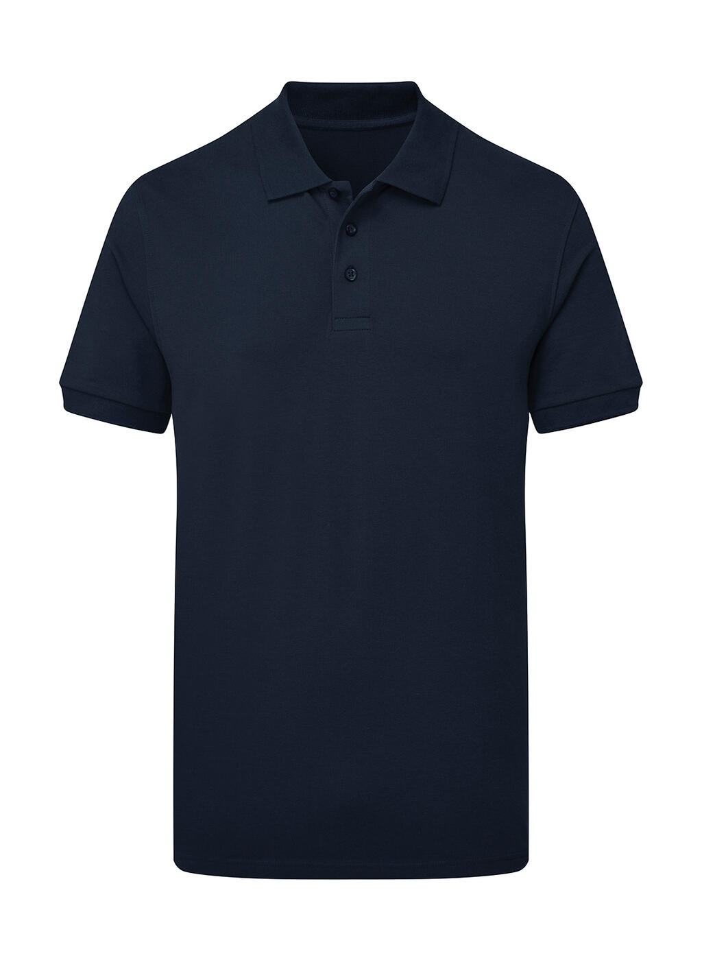 Camisa polo masculina stretch sem etiqueta da marca - 200 - Azul Marinho Escuro