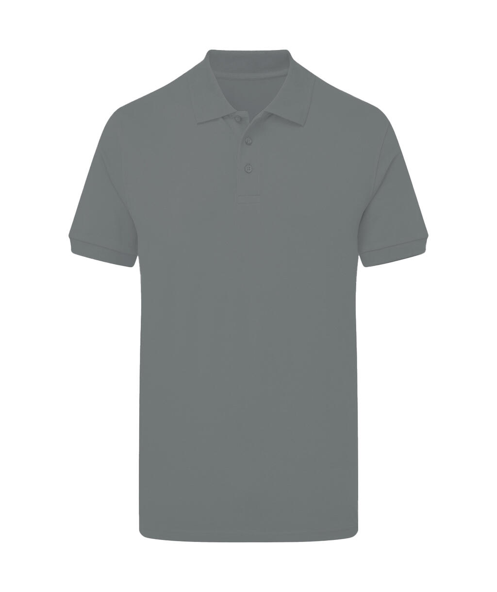 Camisa polo masculina stretch sem etiqueta da marca - 121 - Cinza