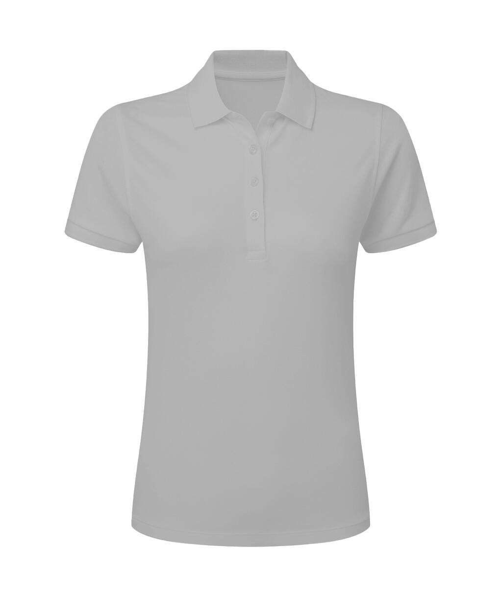 Camisa polo feminina stretch sem etiqueta da marca - 719 - OXFORD CLARO