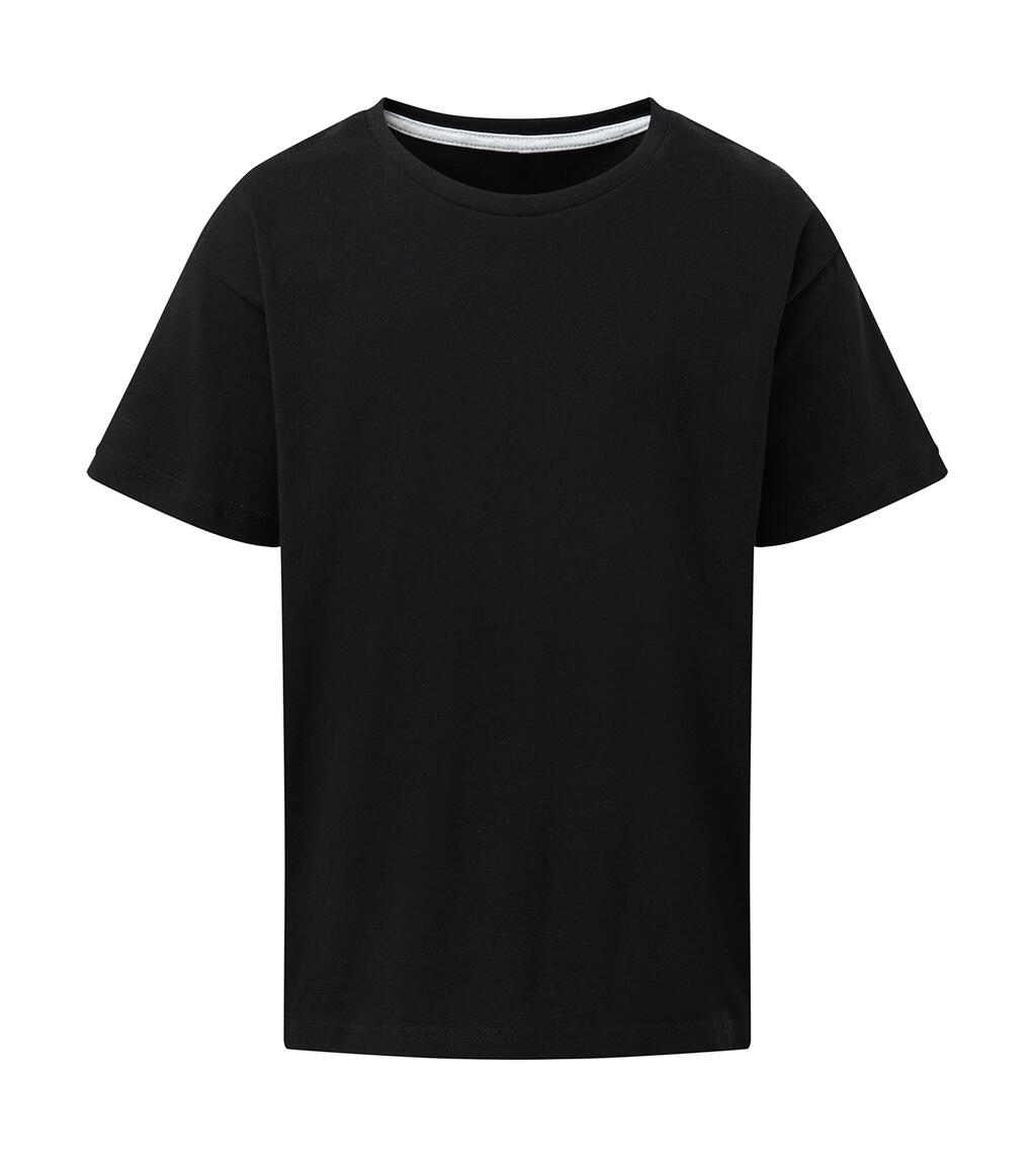 Camiseta infantil Signature sem etiqueta - 104 - Preto escuro