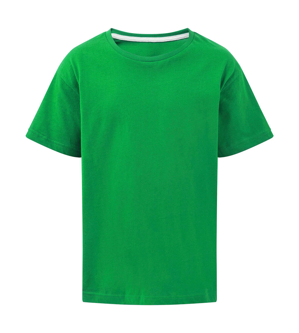 Camiseta infantil Signature sem etiqueta - 518 - Kelly Green